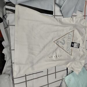 GUESS Ivory Logo Tee